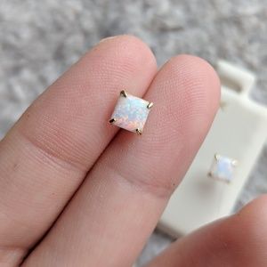 Opal Post Earrings